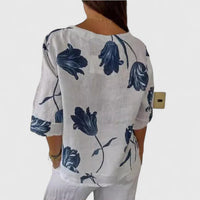 Isabel™ | Chic Floral Pattern Blouse for Special Occasions