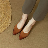 Harriet™ | Women's Block Heel Pumps Pointed Toe Slip On Work Shoes