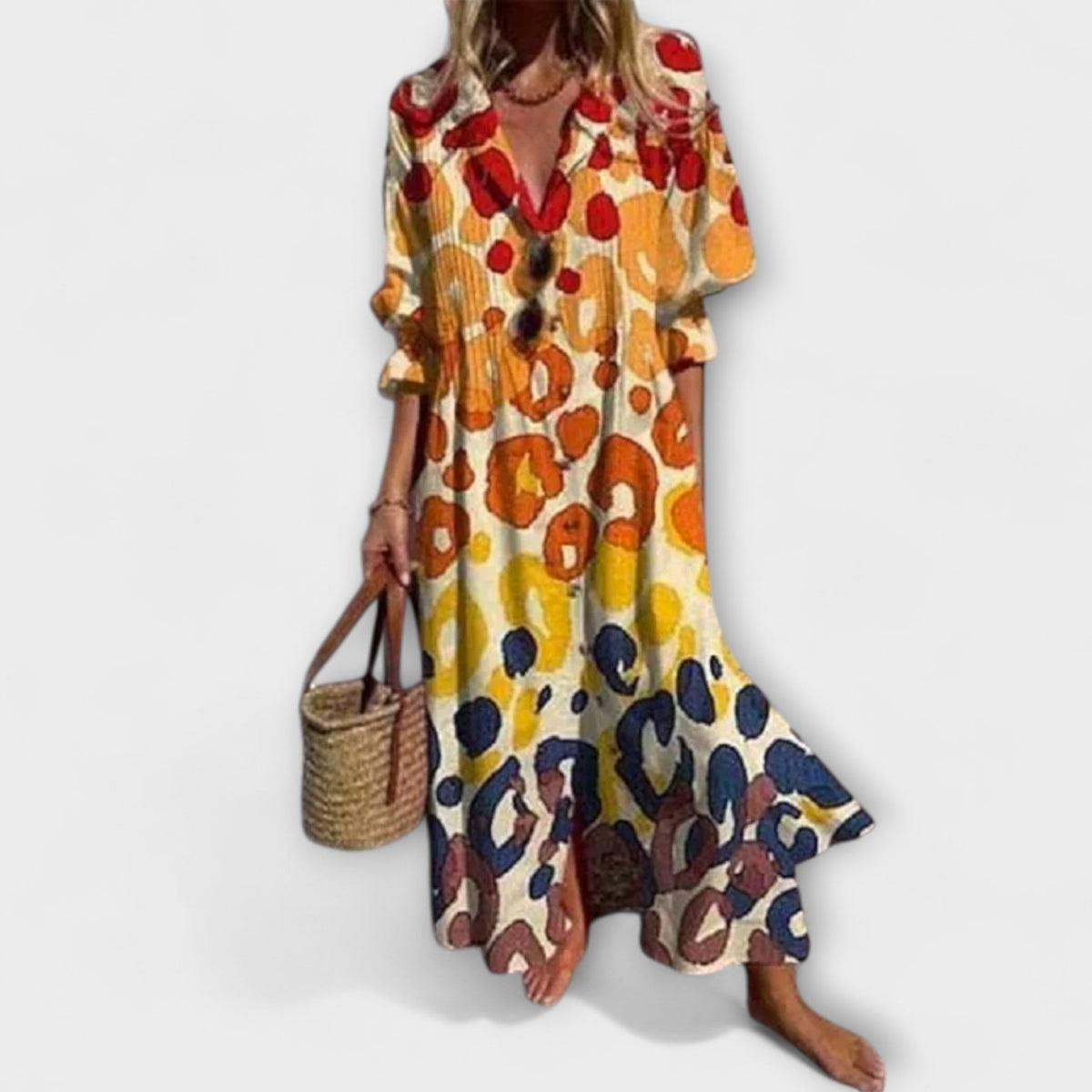 Style200™ | Lila - Flattering Maxi Dress for Effortless Style