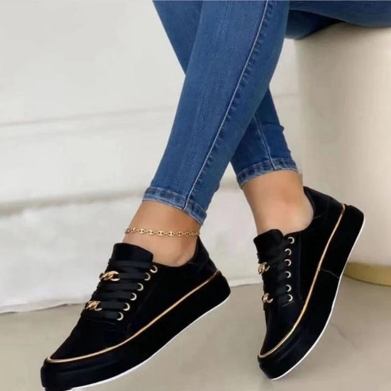 Maren™ | Michelle - Chic Chain Sneakers for Everyday Style
