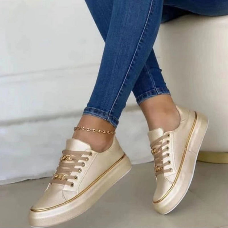Maren™ | Michelle - Chic Chain Sneakers for Everyday Style