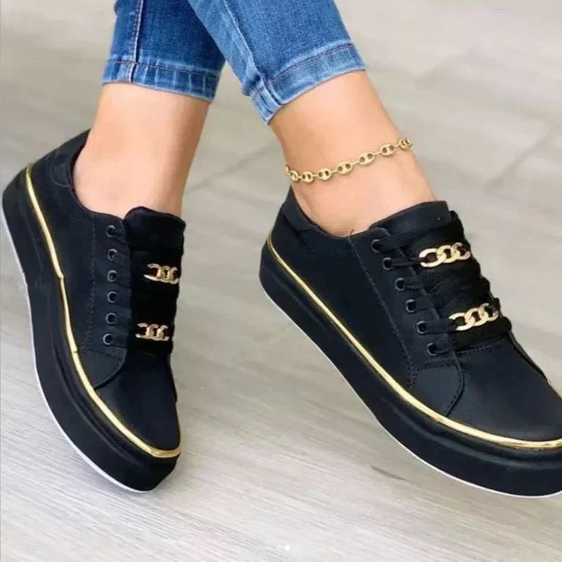 Maren™ | Michelle - Chic Chain Sneakers for Everyday Style