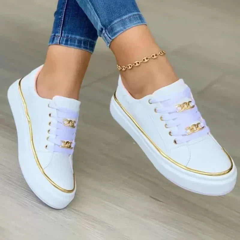 Maren™ | Michelle - Chic Chain Sneakers for Everyday Style