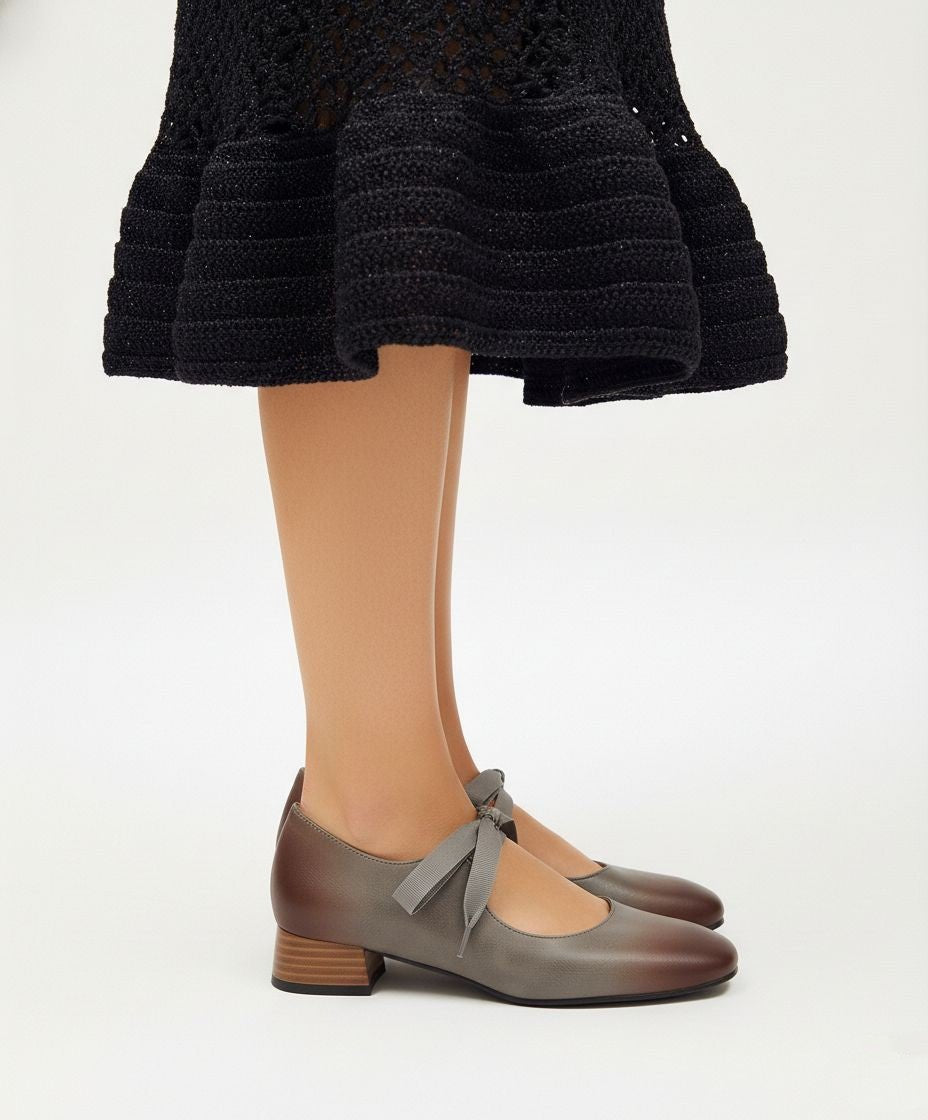Ottoline™ | Ribbon Bow Mary Jane Heels