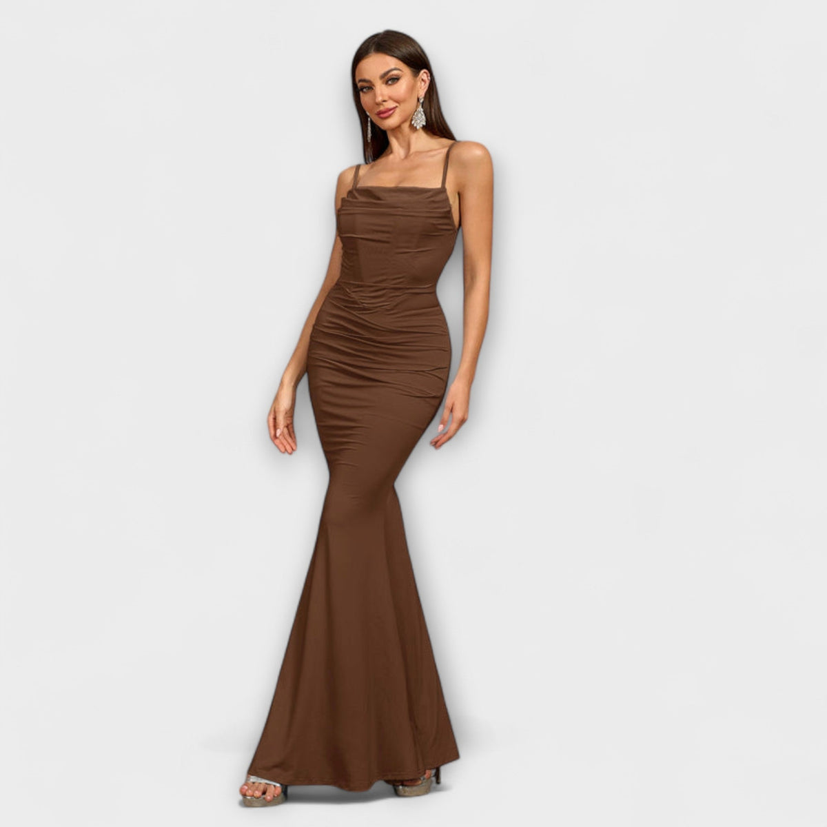 Style200™ | Chic Ruffle Dress for Special Occasions