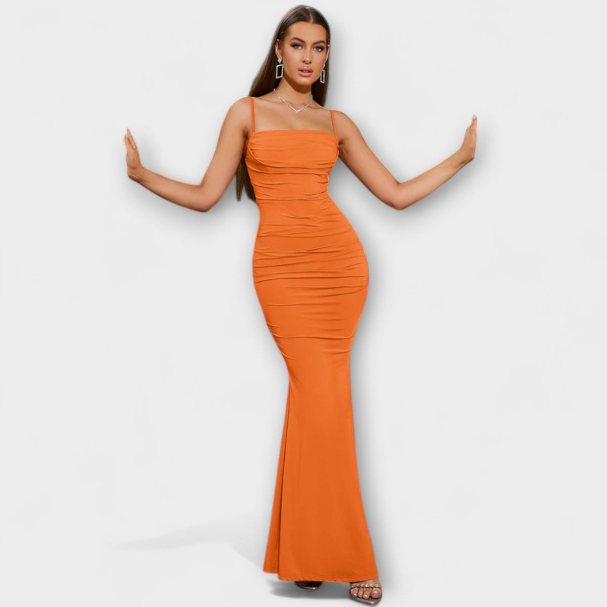 Style200™ | Chic Ruffle Dress for Special Occasions