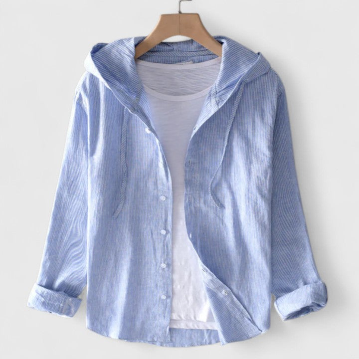 Style200™ | Chic Hooded Blouse for Any Occasion