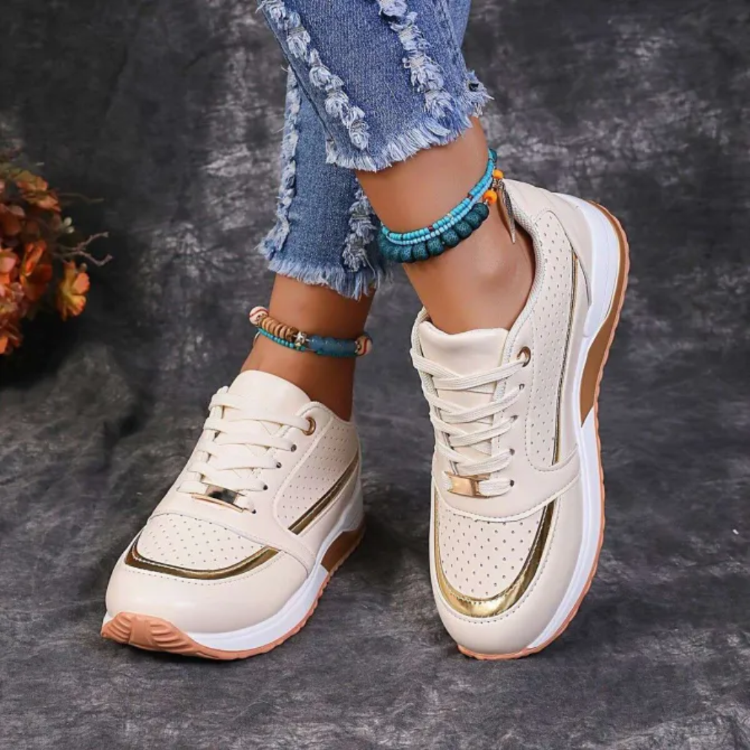Freya™ | Margaret - Stylish Lace-Up Sneakers for Active Days