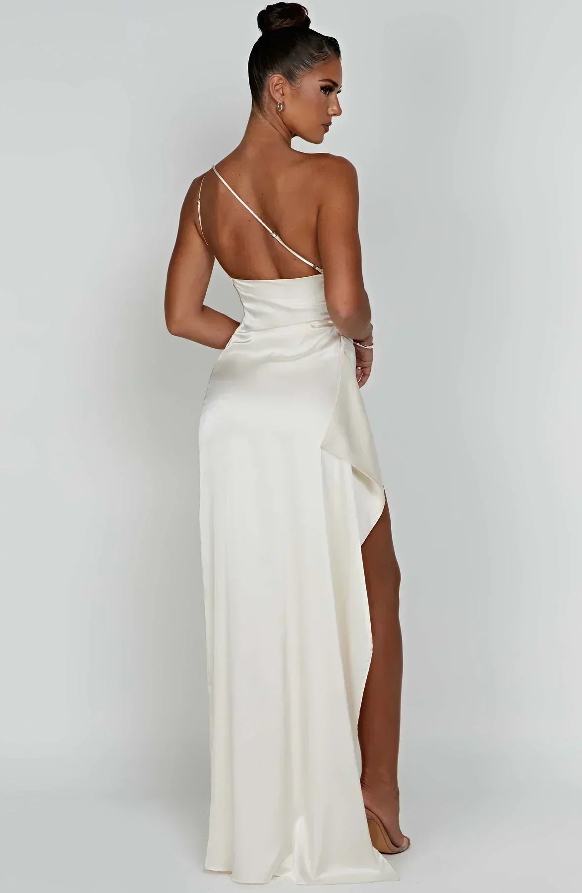 Iris™ | Chic Asymmetric Maxi Dress for Evening Wear