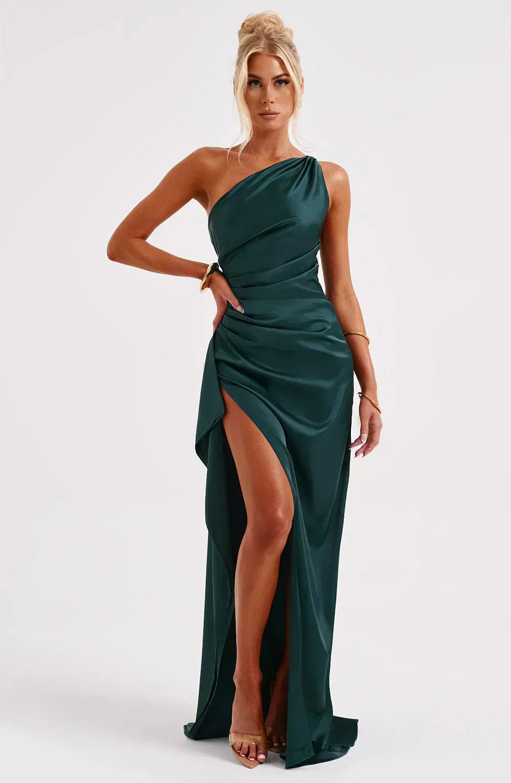 Iris™ | Chic Asymmetric Maxi Dress for Evening Wear