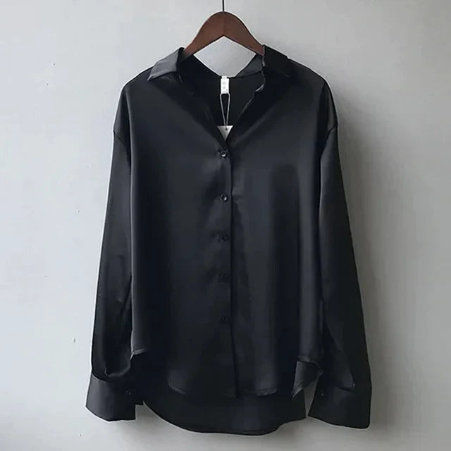 Style200™ | Women’s Satin Blouse - Chic Style for Any Occasion
