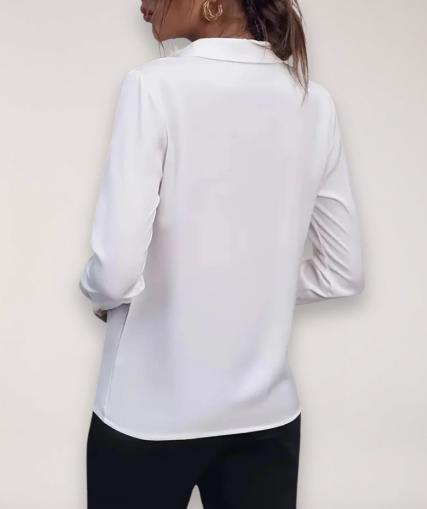Style200™ | Chic Button-Up Blouse for Office and Daily Wear