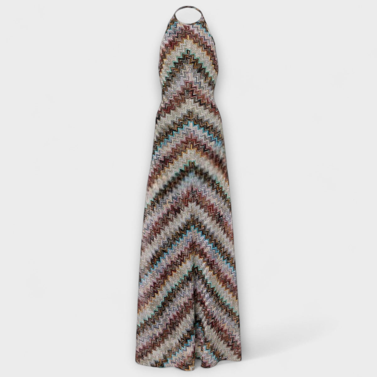 Style200™ | Reese Jodie Knit Dress – Vibrant Herringbone Style for Any Occasion