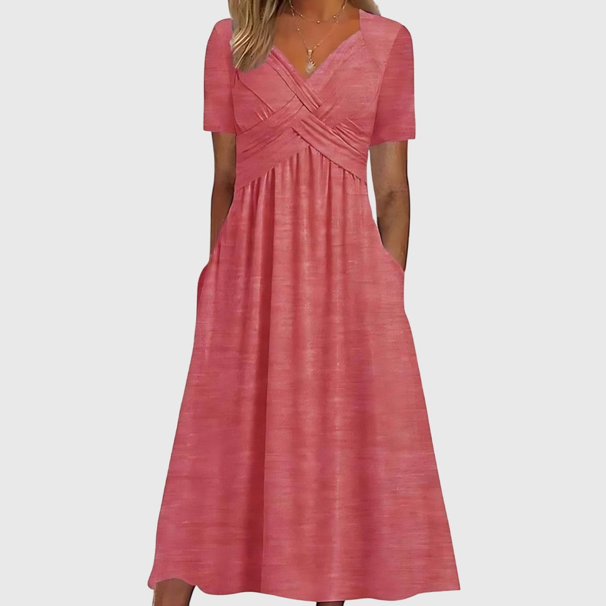 Viola™ | Stylish Midi Dress for All Occasions