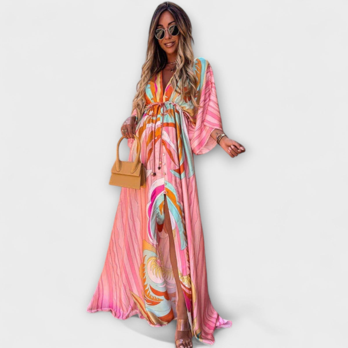 Style200™ | Isla - Vibrant Fabric Dress for Any Occasion