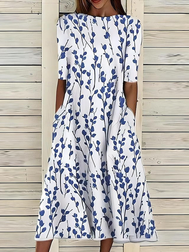 Doriane™ | Mia - A-Line Midi Dress
