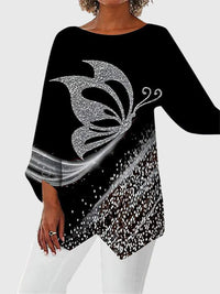 Alayah™ | Chic Crew Neck Blouse for Everyday Wear