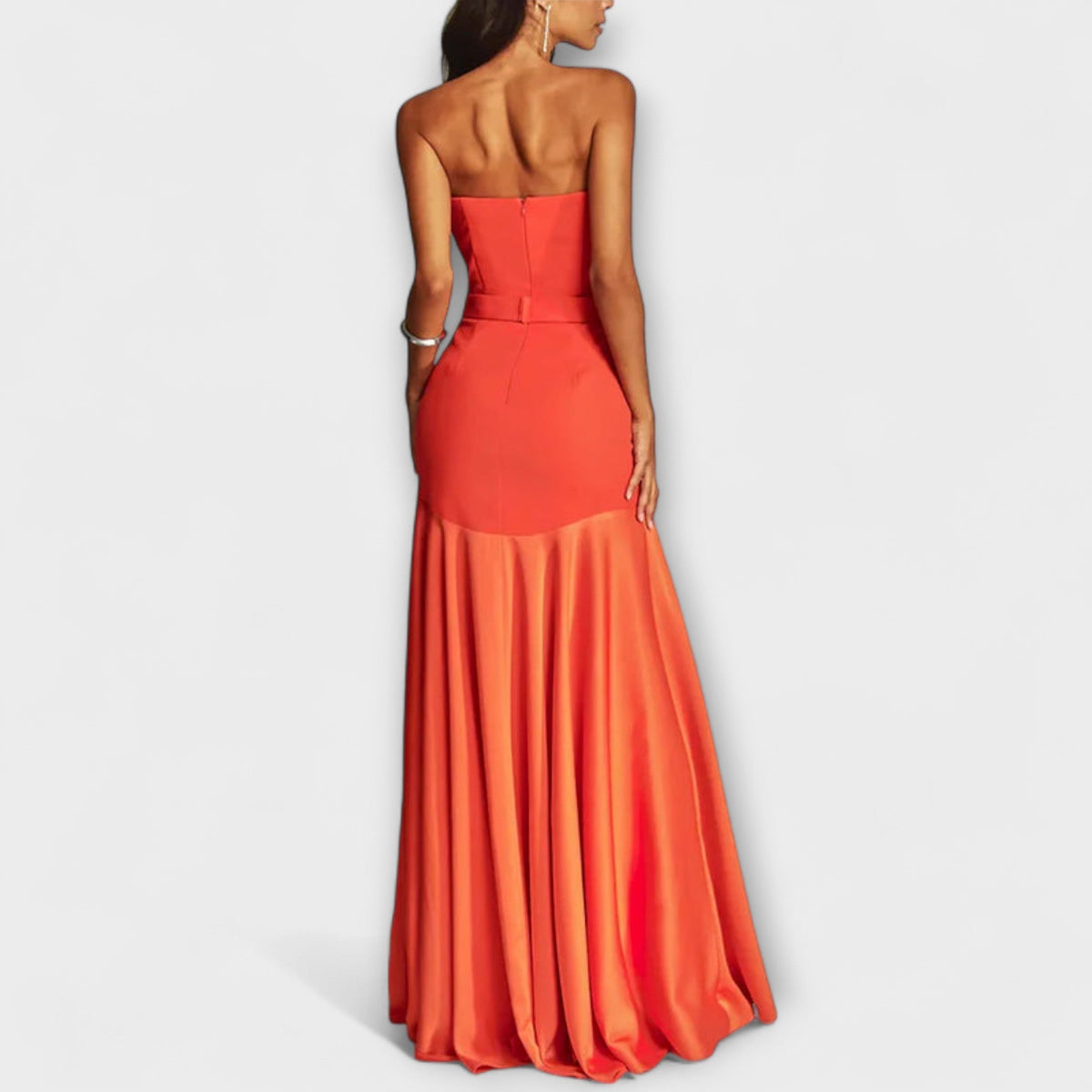 Style200™ | Vada Off-Shoulder Maxi Dress in Flowing Fabric