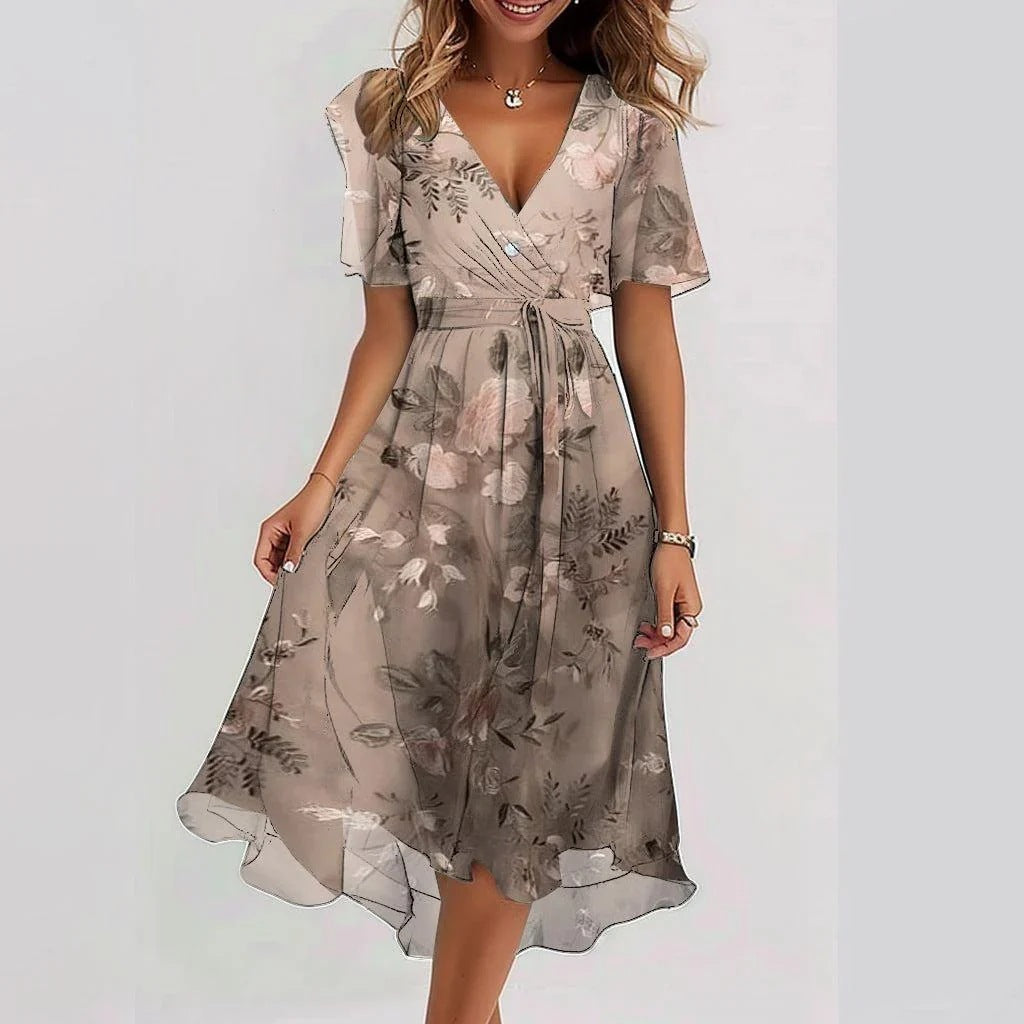 Presley | Wedding Guest Midi Dress
