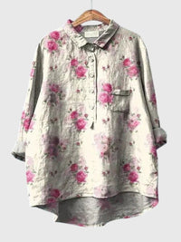 Valeria™ | Valeria™ - Floral Print Chiffon Blouse for Everyday Wear