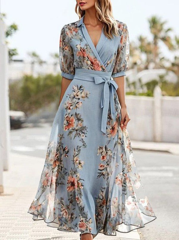 Payton | Vacation Floral Maxi Dress