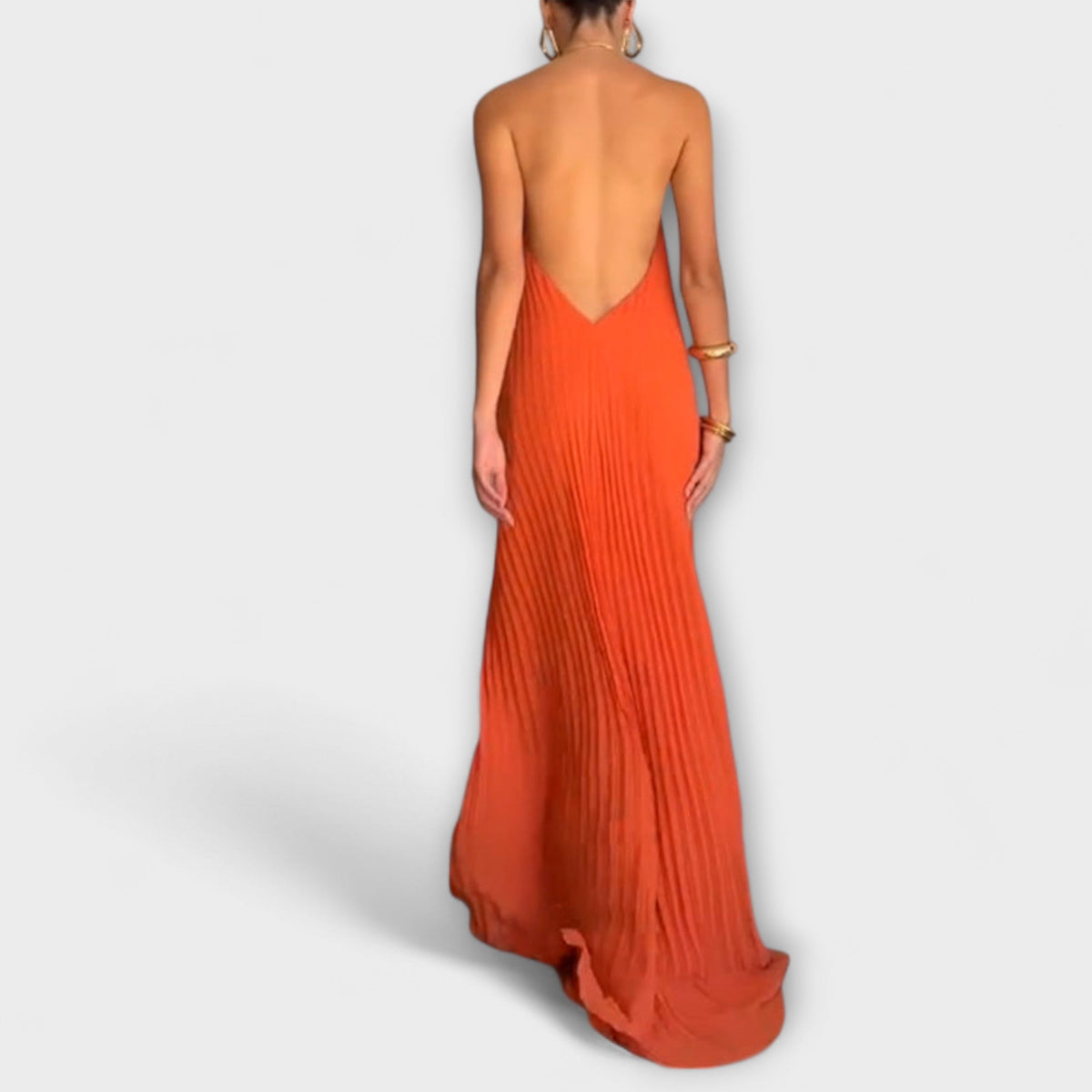 Style200™ | Chic Pleated Neckline Dress for Every Occasion