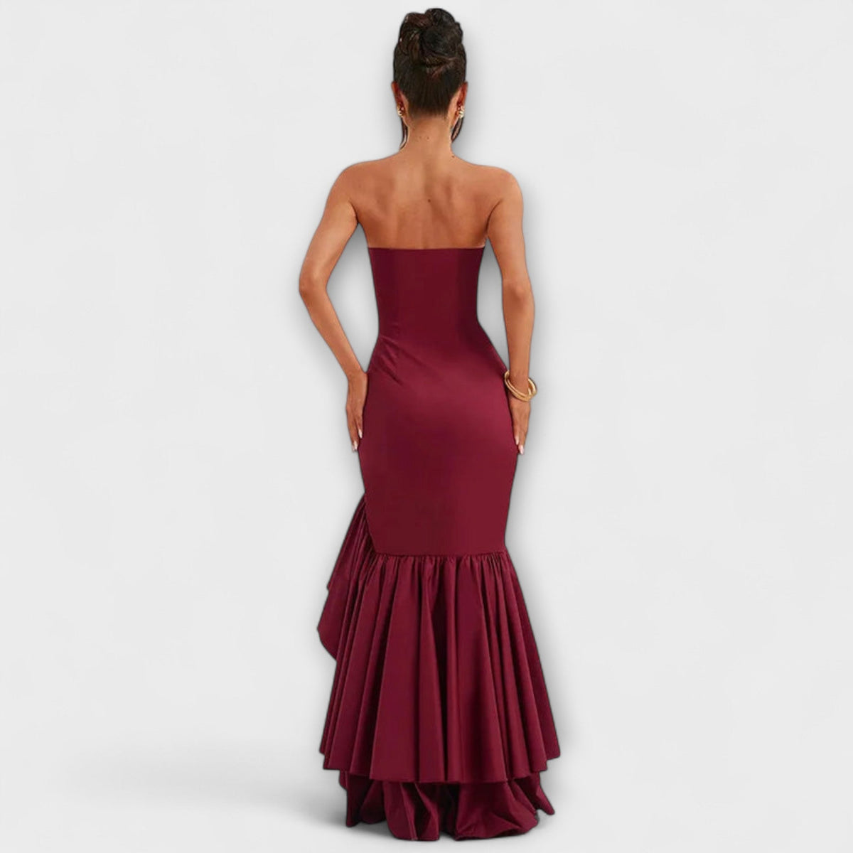 Style200™ | Zuri Off-Shoulder Maxi Dress for Chic Events