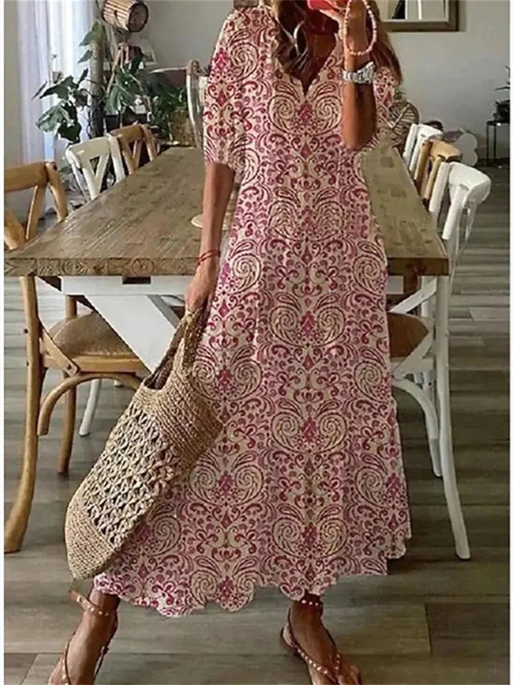 Perrine™ | Lily - Floral Maxi Dress