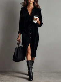 Elle™ | Chic Flared Hem Dress