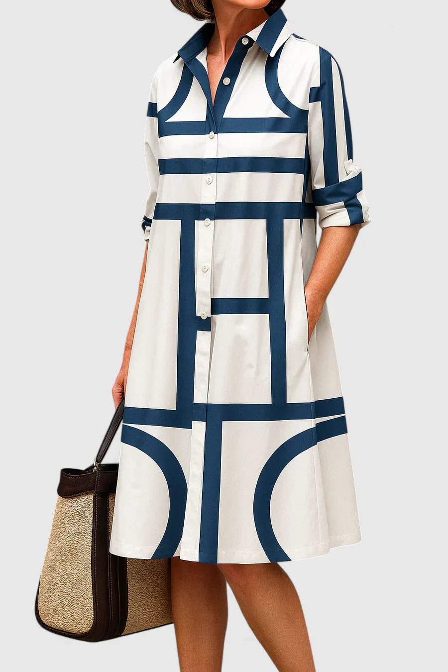 Skarlette™ | Chic Midi Dress for Any Occasion