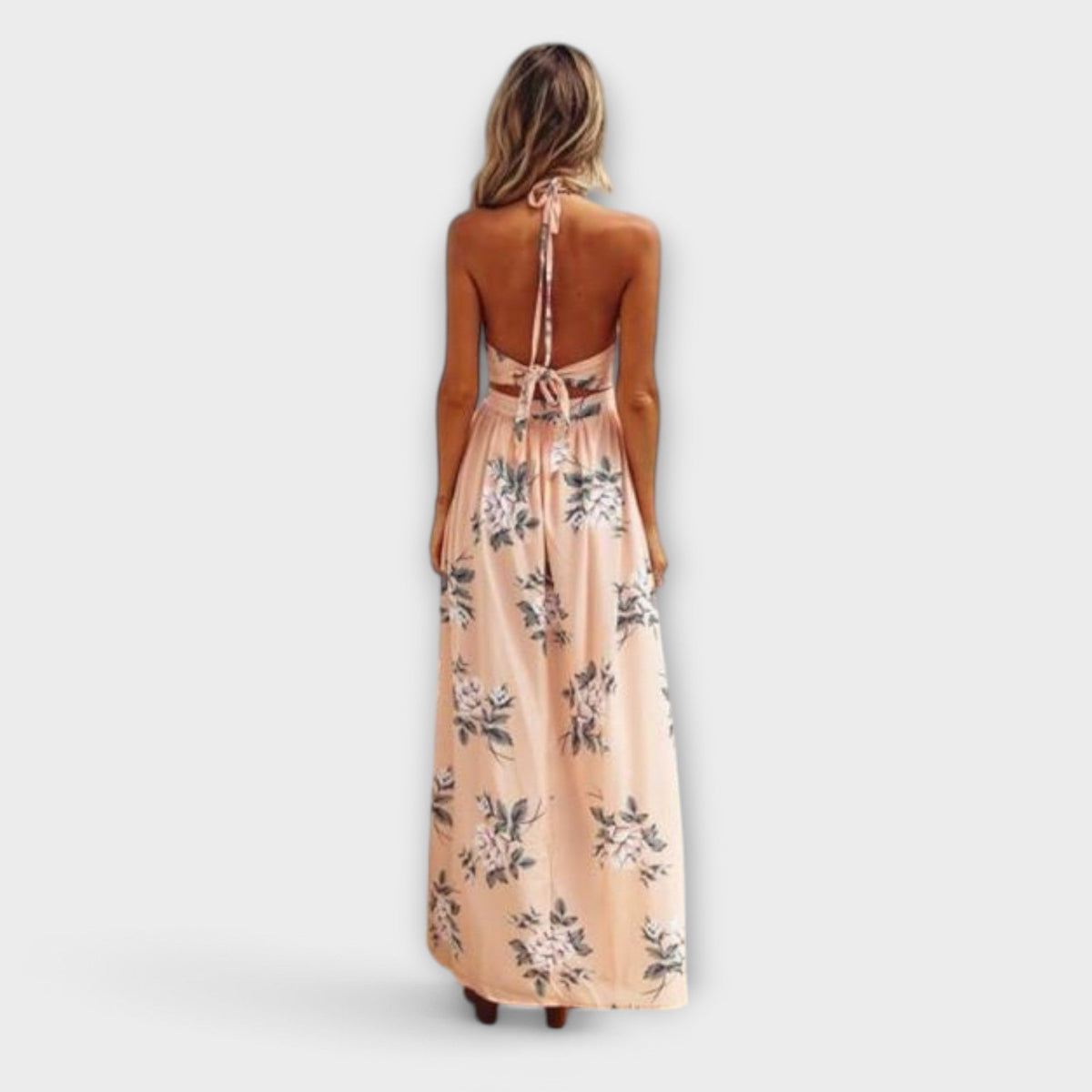Style200™ | Boho Maxi Dress in Flowing Fabric for Festivals