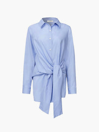 Monroe™ | Women's Tie Waist Button Down Long Sleeve Shirt Blouse