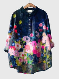 Valeria™ | Valeria™ - Floral Print Chiffon Blouse for Everyday Wear