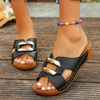 Everly™ | Women's Cushioned Adjustable Buckle Sandals