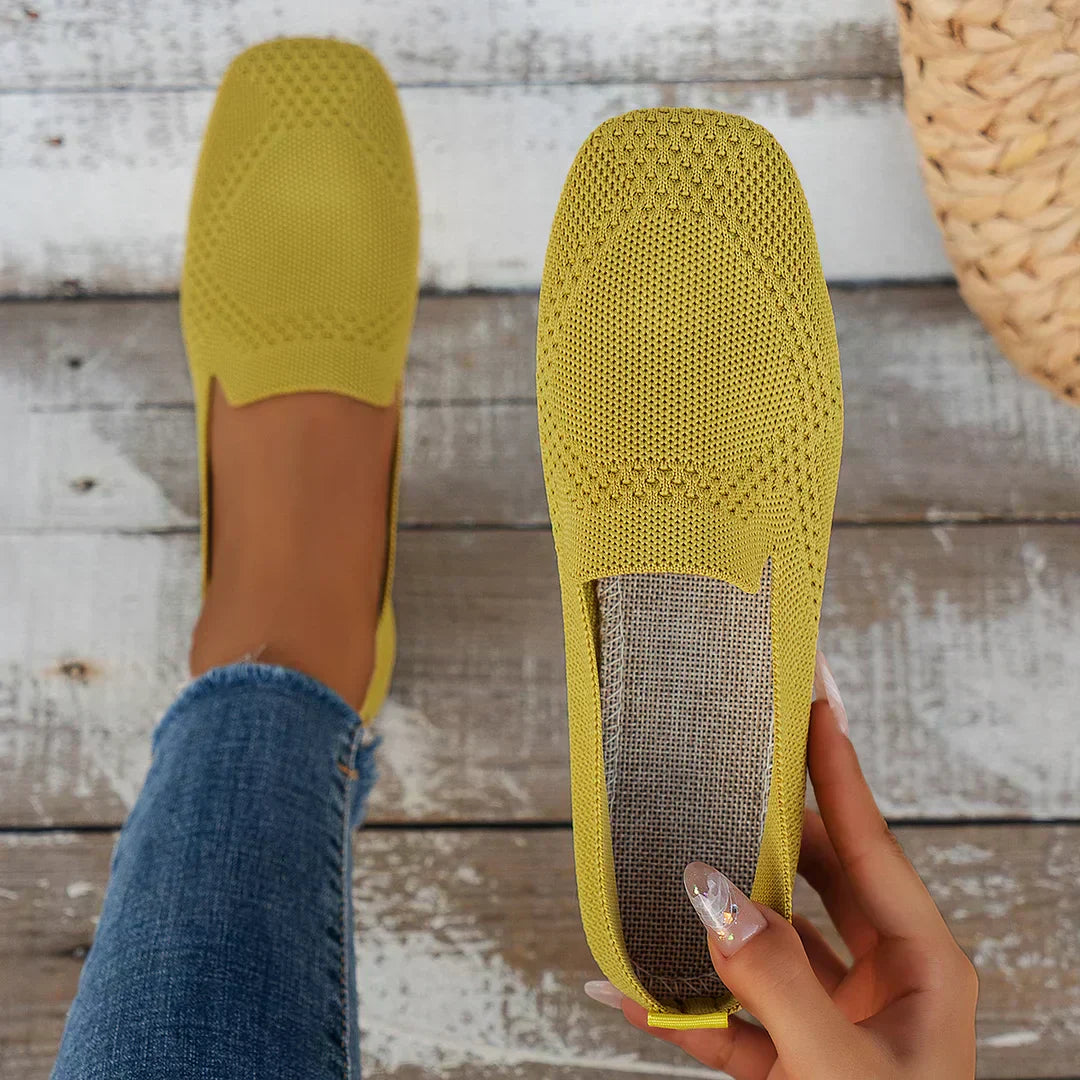 Miriam™ | Lisa - Stylish Knit Slip-On Flats for Everyday Wear