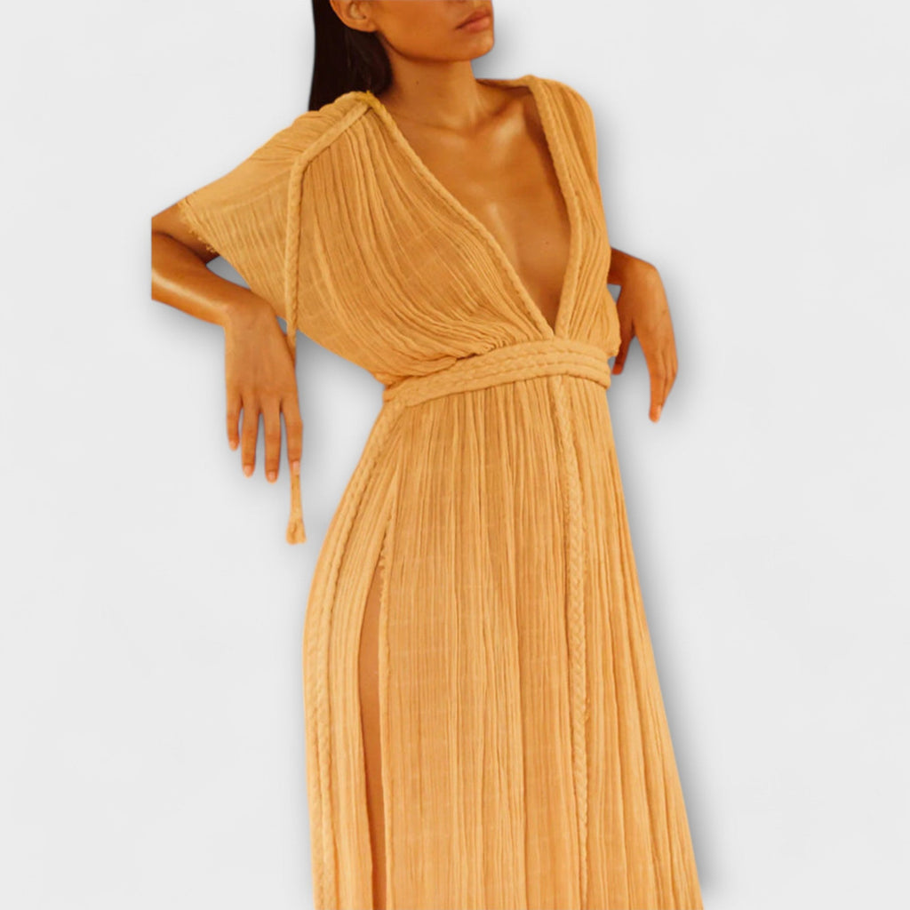 Style200™ | Greek Style Maxi Kimono Dress for Special Occasions