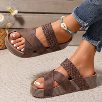 Vanessa™ | Woven Platform Sandals