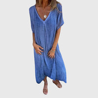 Fiona™ | Fiona™ – Chic V-Neck Dress for Any Occasion