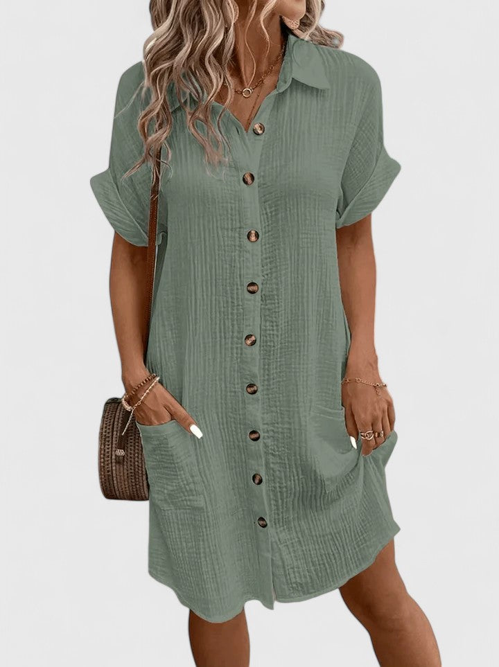 Gianelleza™ | Chic Midi Dress for Any Occasion