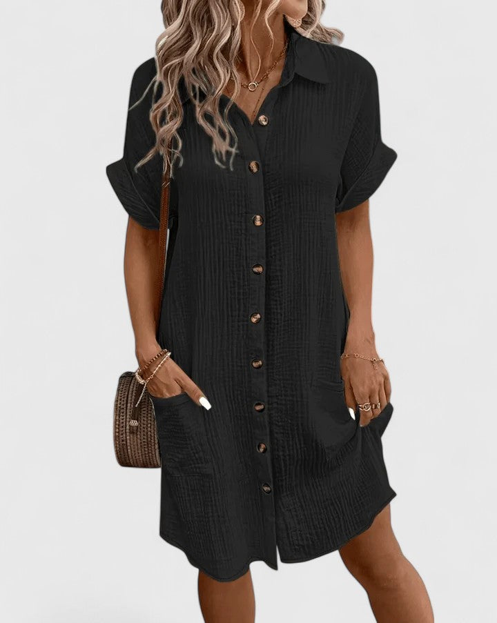 Gianelleza™ | Chic Midi Dress for Any Occasion