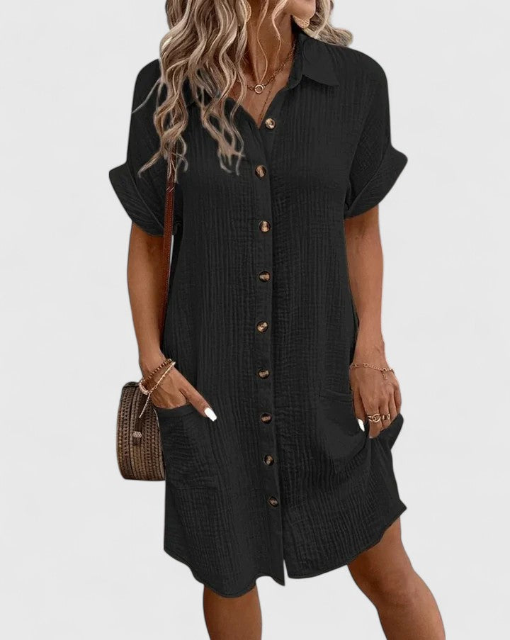 Gianelleza™ | Chic Midi Dress for Any Occasion