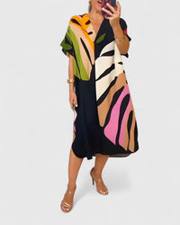 Cymarie™ | Chic Fabric Dress for Any Occasion
