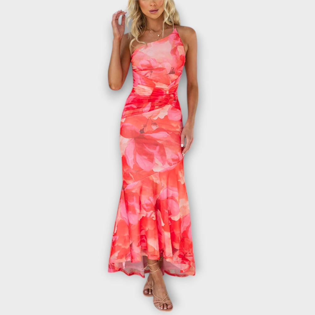 Nathalie™ | Chic Asymmetrical Ruching Prom Dress for Any Occasion
