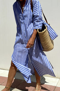 Marcelline™ | Lily - Striped Shirt Dress