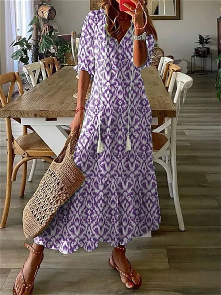 Perrine™ | Lily - Floral Maxi Dress