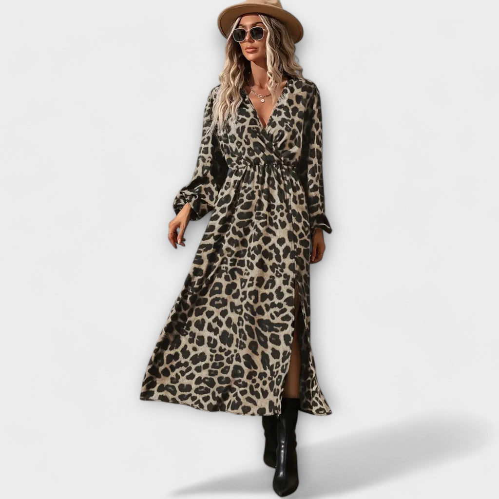 Style200™ | Chic Leopard Print Dress for Day or Night