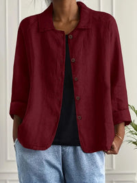 Freya | Long Sleeve Button-Down Shirt