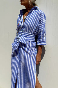 Marcelline™ | Lily - Striped Shirt Dress