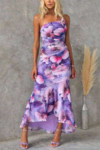 Margaux | Women's Wedding Guest Pleated Dress Evening