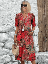 Léa™ | Lisa - Abstract Summer Dress